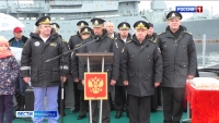 На Камчатке торжественно встретили моряков подводных ракетоносцев
