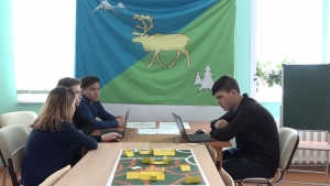 Школьники в Эссо создали макет скейт-парка
