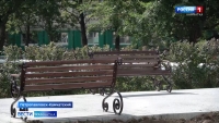 Завершены работы по благоустройству территории Краевой больницы