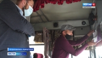 В краевой столице проверили соблюдение масочного режима в автобусах