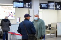 В аэропорту введены дополнительные меры безопасности