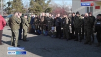 Добровольцы Камчатки отправились на боевое слаживание в Читу