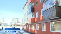 Дом по улице 50 лет Октября в краевой столице приобрел новый облик