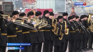 Военный оркестр поддержал участников спецоперации на Украине