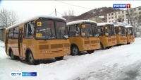 Камчатка получила семь новых школьных автобусов
