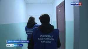 На Камчатке проводят подомовой обход перед выборами Президента