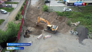 Продолжается ремонт дороги на Таранца &ndash; Ларина в Петропавловске