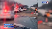 Водитель врезался в бытовку — оба пострадавших в больнице.