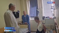 Владимир Солодов посетил камчатских бойцов, которые проходят лечение в московском госпитале