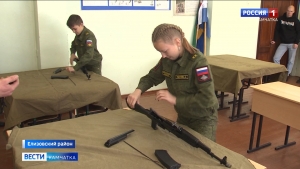 В Пионерской школе Елизовского района состоялся седьмой слет юнармейских отрядов