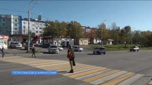 Светофор с таймером появился в одном из микрорайонов краевой столицы