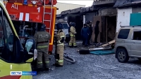 Ликвидирован пожар в одном из гаражных боксов