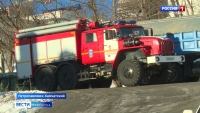 Остановку "Краевая больница" оцепил отряд полицейских