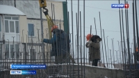 До конца года в новом корпусе школы № 40 завершатся бетонные работы