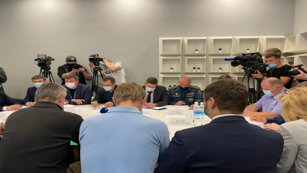 В Аэропорту проходит заседание Оперативного штаба