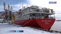 «Анатолий Чернеев» отправился в первый рейс до самого северного острова Курильской гряды