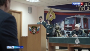 Камчатская специализированная пожарно-спасательная часть отмечает 34-ую годовщину со дня основания