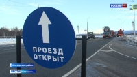 Губернатор региона Владимир Солодов открыл участок трассы Раздольный – Пиначево