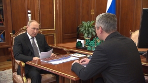 Владимир Путин провёл рабочую встречу с губернатором Камчатского края