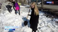 Первые субботники стартовали в краевой столице