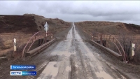 Заканчивается сезон для ремонта автозимника на севере полуострова
