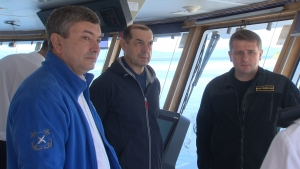 Илья Шестаков оценил возможности траулера "Ленинец"