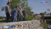 Восстановление мостов в Соболево