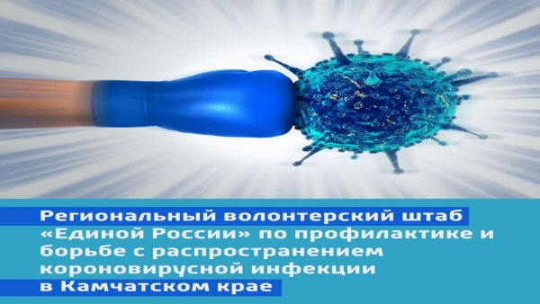 Волонтерский штаб "Единой России" продолжает оказывать помощь заболевшим коронавирусом