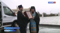 Чудотворная святыня прибыла на полуостров