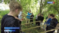 Квест "Путь к Победе" прошел на территории Камчатского педагогического колледжа