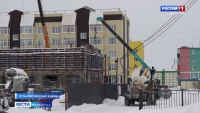 В Усть-Камчатском районе ведется строительство трех домов