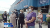 В поселке Термальный к зиме установят универсальную спортивную площадку
