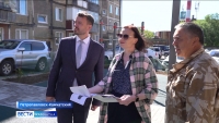 Администрация продолжает контролировать ход работ по благоустройству