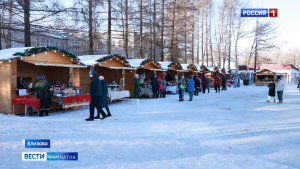 Новогодняя ярмарка в Елизове