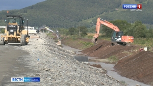 Дорога на Халактырский пляж