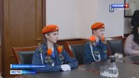 Ученицы Камчатских кадетских классов получили медали «За проявленное мужество»