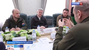 Председатель Правительства ДНР и губернатор края обсудили работу на подшефных Камчатке территориях на 2024 год