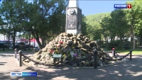 В краевой столице прошли мероприятия, приуроченные к 77-ой годовщине окончания Второй Мировой войны