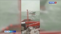 Судно "Амбер Балтик" потеряло ход в Охотском море