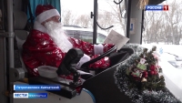 Дедушка Мороз на рулем