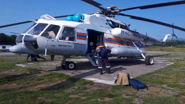 Для родственников пассажиров, которые находились на борту вертолета Ми-8, открыта "горячая линия"