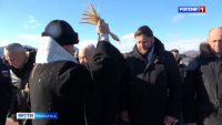 Походные храмы передали экипажам двух атомных подлодок