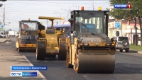 В Петропавловске продолжается ремонт дорог