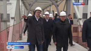 Юрий Трутнев проконтролировал ход строительства новой краевой больницы в регионе