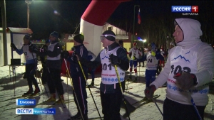 "Спортивная" Камчатка встретила Старый Новый год на лыжне
