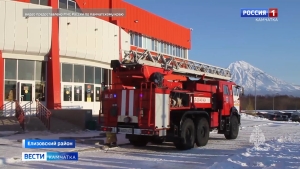 В ФОКе "Радужный" прошли тактические учения пожарно-спасательных подразделений