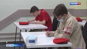 Юнармейцы школы № 6 поселка  Козыревск присоединились к акции "Письмо солдату/"