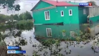 В Соболево продолжается борьба с паводком