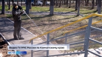 На Камчатке продолжается санобработка зданий