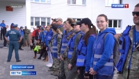 Учения волонтеров в Калининграде